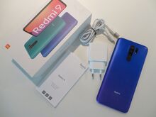 Redmi 9 32/3 ГБ, 2020, синий