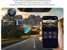 АВТОМОБИЛЬНЫЙ ВИДЕОРЕГИСТРАТОР 4K, 5 ГГц WiFi, GPS, карта 128 �