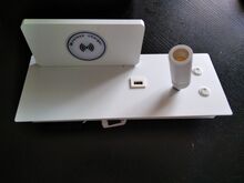 Riiuliga valgusti, USB+ Wireless, uus