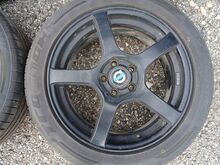 215/50R17 Sparco RTT 524 Full Black Volvo T