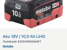 Metabo Aku 18V / 10,0 Ah LiHD / Bosch 2.0 Ah