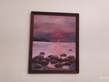 "PÄIKSELOOJANG" VIIRMANN 1991, AKVARELL PAPIL