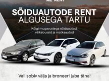 Sõiduautode, väikebusside ja matkaautode rent