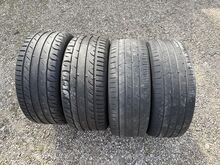 MB 17" originaal erilaiused valuveljed rehvidega