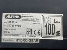 Murutraktor Alpina BT 98 HC