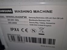 Стиральная машина Samsung WWW80J5426FW 8 кг 1400 об/мин