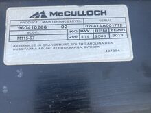 Murutraktor Mcculloch M115 - 97