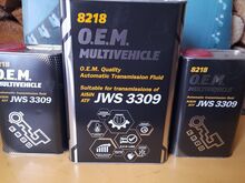 Kvaliteetne automaatkasti õli O.E.M. JWS 3309