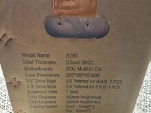 ARVUTIKORPUS DARKFLASH A290, 3 VENTILAATORIT, VALG