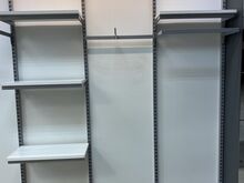 Kaupluse riiul/riidepoe seinamoodul 60x270cm