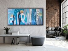 Eksklusiivne suur maal 150x70 cm