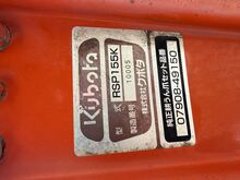 Mullafrees Kubota rsp155K kiirkinnitusega