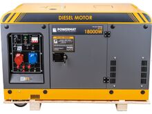 Diiselgeneraator generaator 18kW Powermat 230V400V