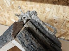 Новый скворечник ручной работы 30x13,5x27см