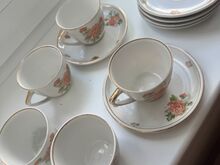 Riia portselanivabriku vintage  kohvikomplekt