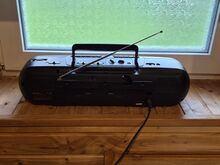Panasonic raadio duubelkassettmakk retro