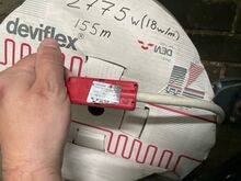 DeviFlex küttekaabel T18 2775W, 155m