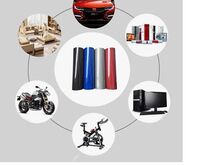 Carbon Fiber High Glossy Car 7D Vinyl 30*100 hõbe