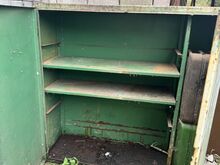 4- Vintage suur metallkappi -industrial/loft