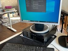 Ideaalne kontoriarvuti komplekt - monitor, arvuti