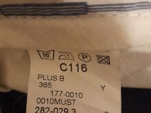 Vähe kantud mustad ülikonna püksid XXL