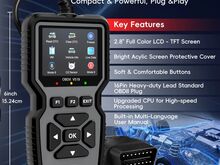 OBD2 v-519 scanner autodele (TÄIUSTATUD)