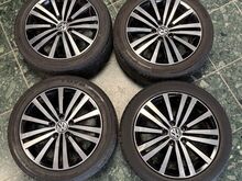 R17 VW Minneapolis 5x112 valuveljed suverehvidega