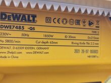 Настольная пила Dewalt DWE7485