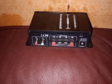 Stereo komplekt.Võim. V- muusika. Kõlarid 3 tk.