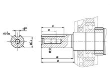 Bensiinimootor elektristarteriga GW460E 2