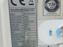 6kw midea õhk- vesipump