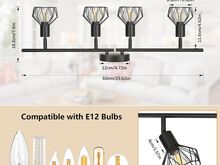 4-valgusega LED-siinvalgustite komplekt lamp valgu
