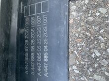 Vito W447 esi- ja tagastange
