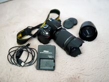Nikon D3200 + 18-200mm + 50mm f1.8