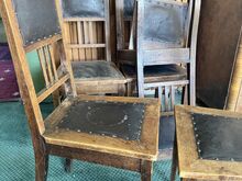 Arts & Crafts stiilis 6 tammepuidust söögitooli