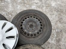 Стальные диски Opel (5x120) 17 дюймов с ламельной резиной