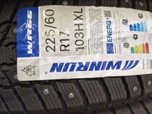 Naastrehvid Winrun 225/60R17, uued, 4tk