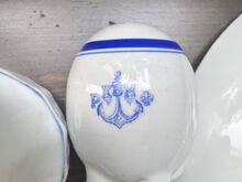 Vintage Karlskrona portselanist maitseainete komp.