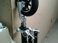 Трюковой самокат Trikke T8 (+запасные колёса)
