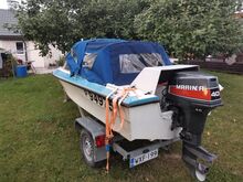 Лодка Bella 440TL с прицепом