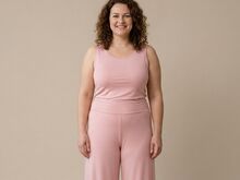 Lenzing Modaal Vabaaja Püksid Soft Flow Pink M-2XL