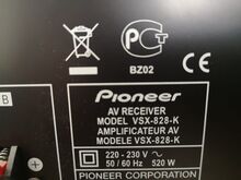 Pioneer vsx-828