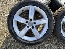 Audi 17 tolli originaal valuveljed naastrehvidega