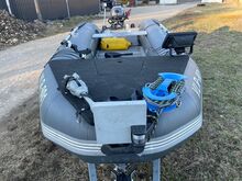 Paat Bush Crab K-360 koos 10hp mootoriga