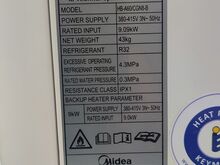 6kw midea õhk- vesipump