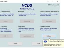 VCDS HEX-V2 25.3.0 diagnostikaseade VW/Audi/Škoda