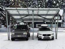PÄIKESEPANEELIDEGA AUTO VARJUALUNE