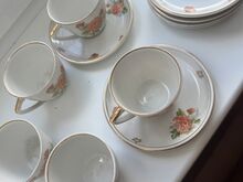 Riia portselanivabriku vintage  kohvikomplekt