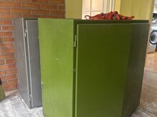 SUURT VINTAGE–RETRO METALLKAPPI 1mx1mx 54 cm