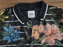 Zara tumesinine mustriga polosärk - M